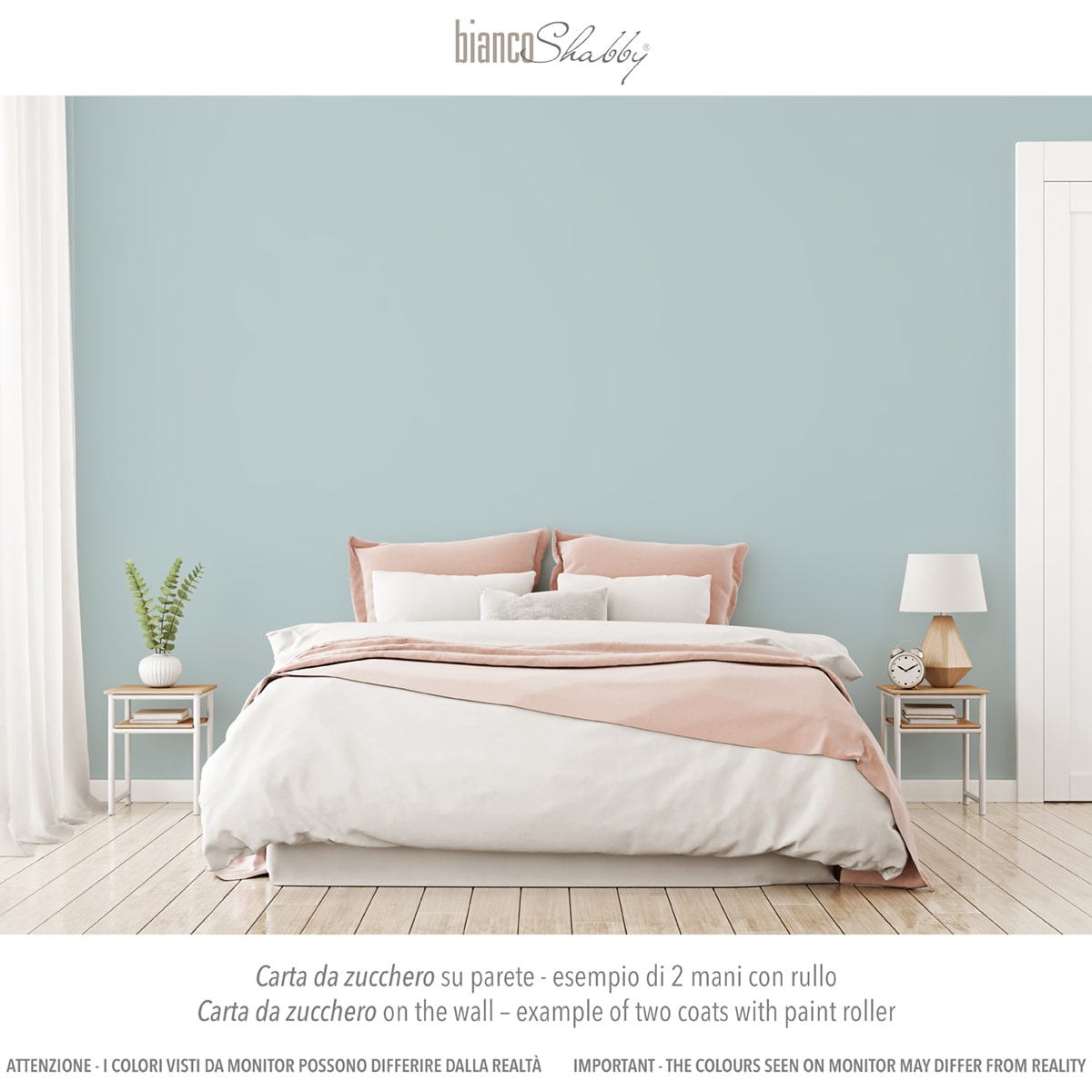 Parete Muro con chalk paint Carta Da Zucchero