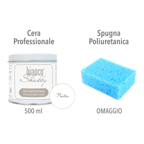 Bianco shabby cera shabby promozione