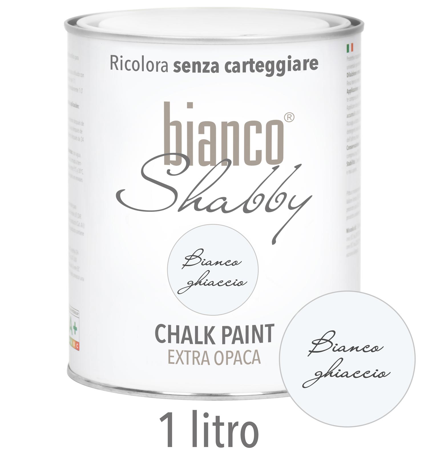 Bianco Ghiaccio Chalk paint Bianco-ghiaccio