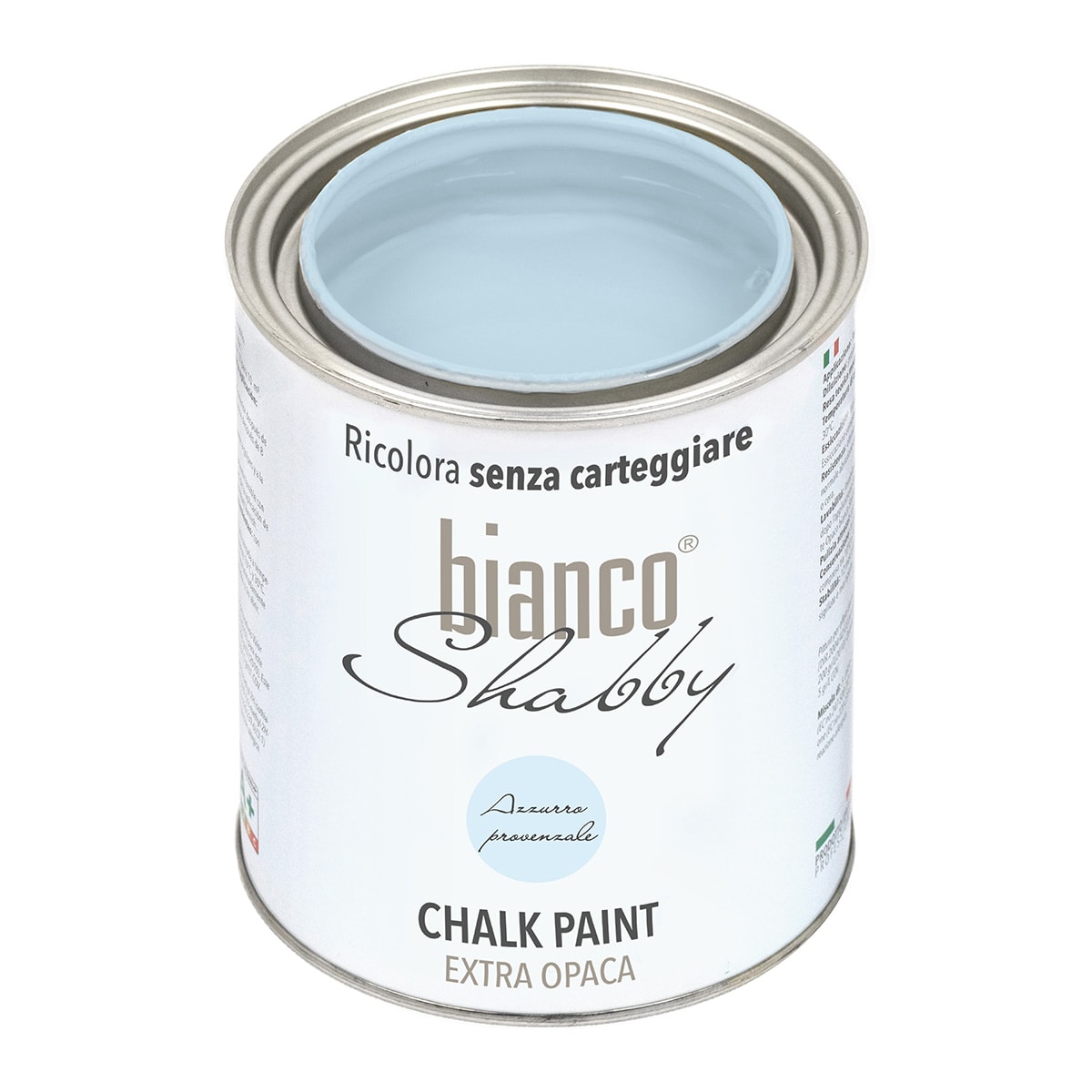 Chalk Paint Azzurro Provenzale-bianco Shabby ricolora senza carteggiare