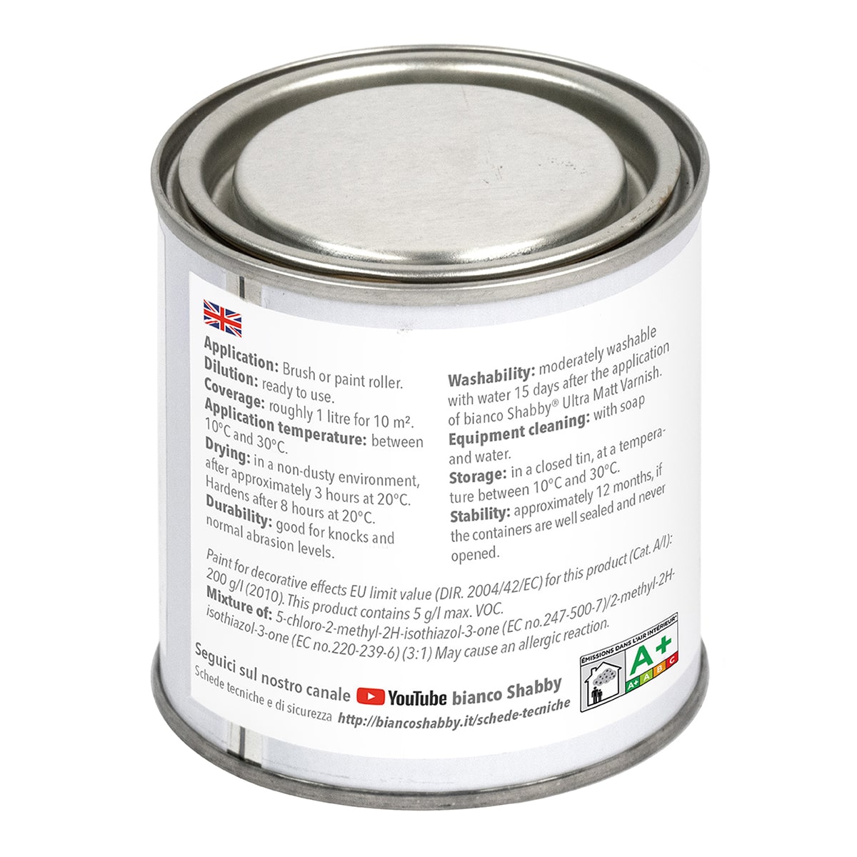 Vernice metallica argento