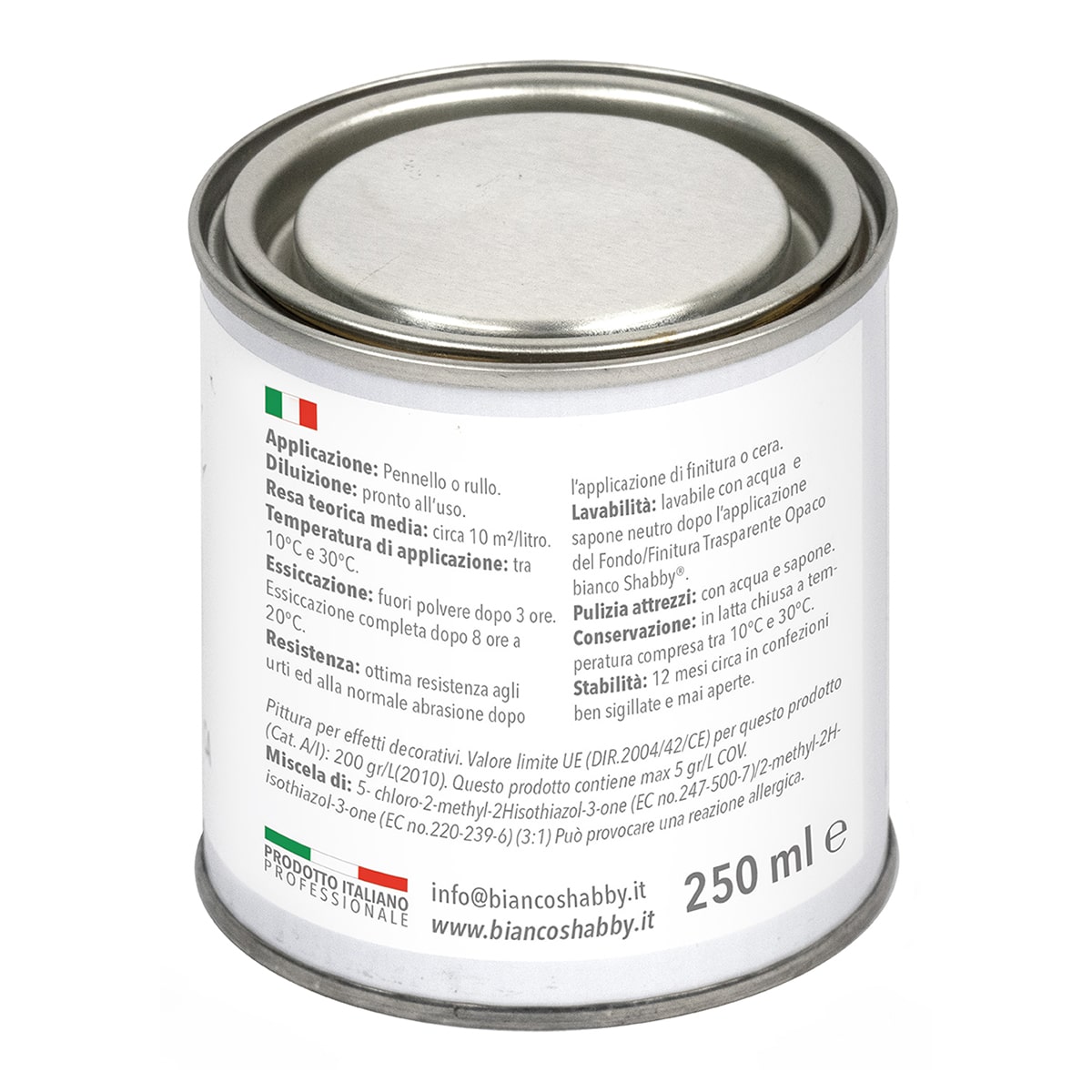 Vernice metallica argento