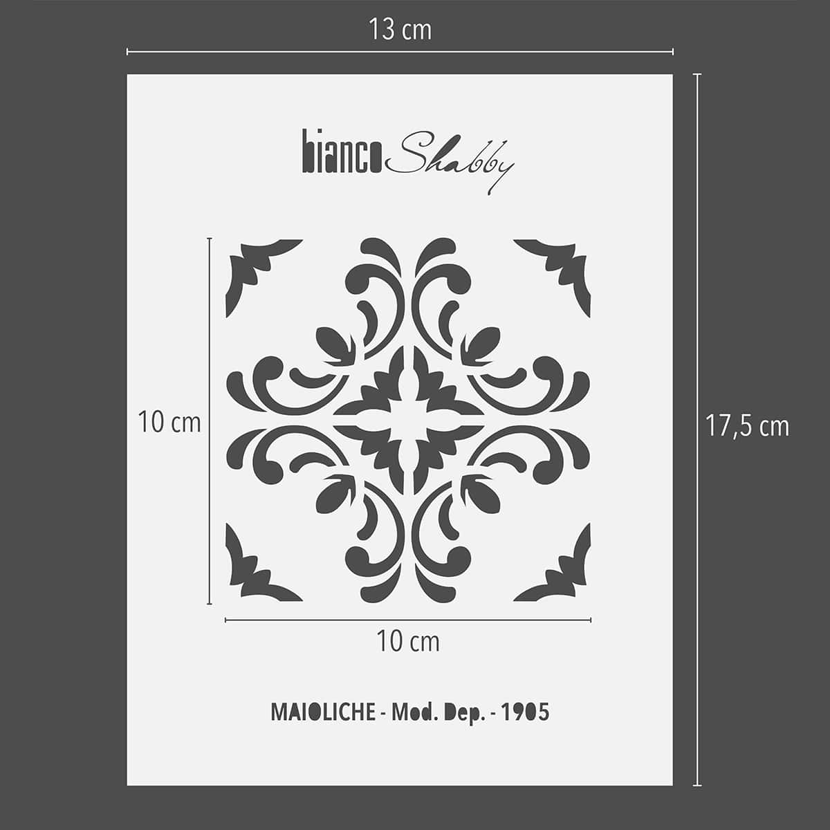Stencil Maioliche e cementine