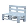 Bancale verniciato con chalk paint Azzurro Provenzale Min