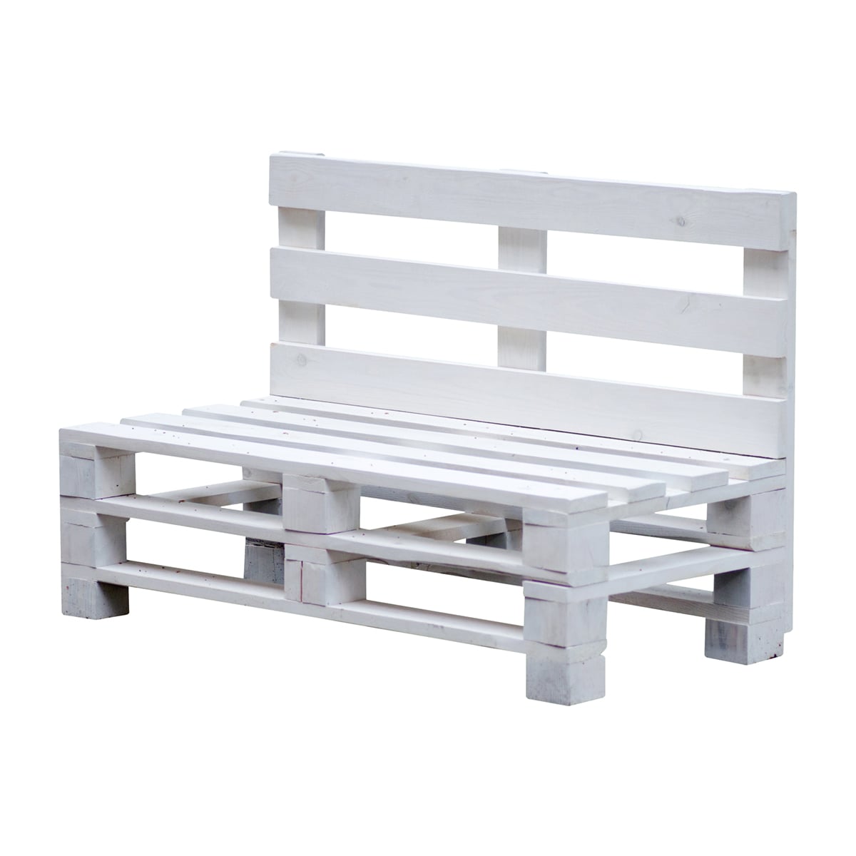 Bancale verniciato con chalk paint bianco naturale Bancale verniciato con chalk paint bianco naturale