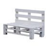 Bancale verniciato con chalk paint GRIGIO PIETRA