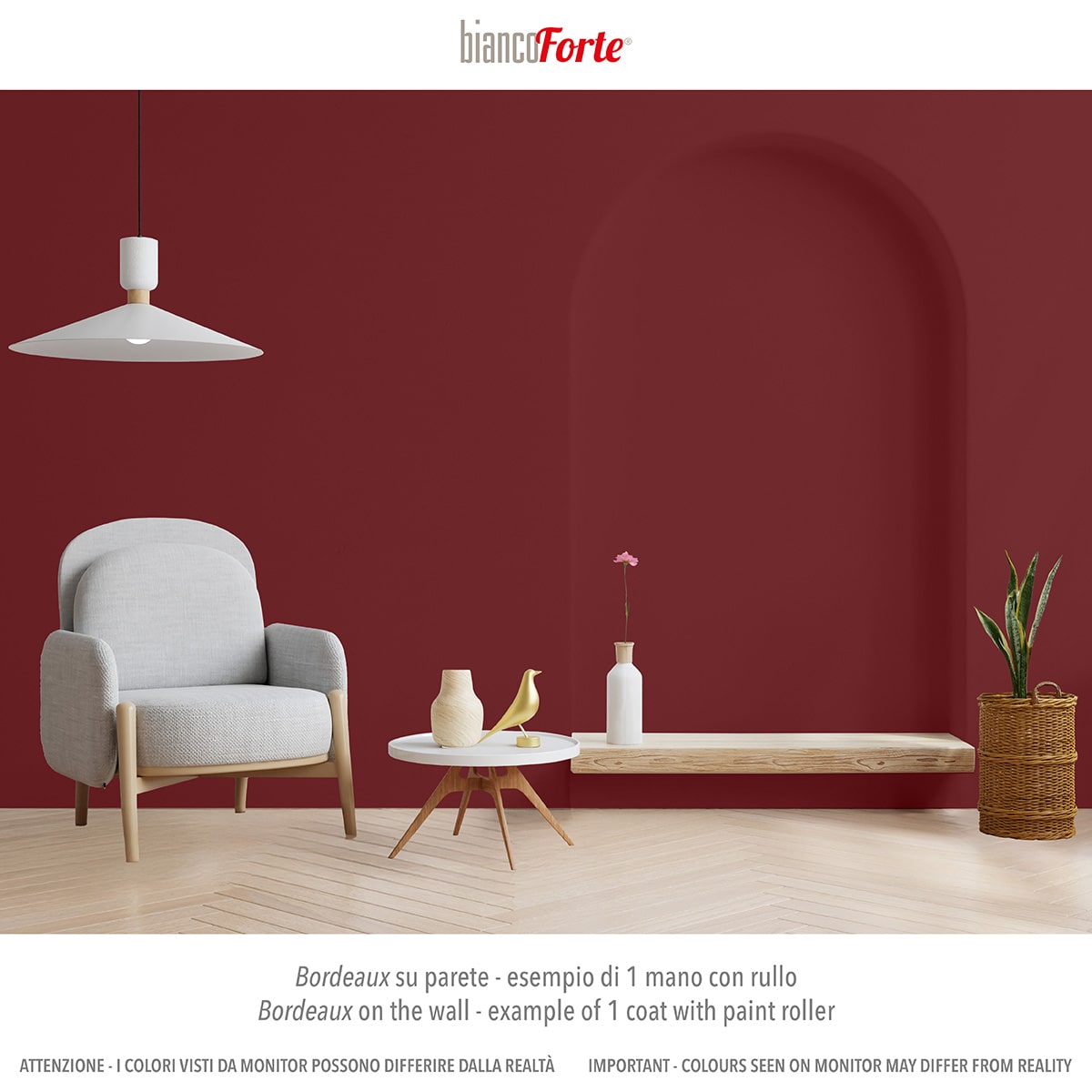 14 BSVF31 10044AZ Bordeaux BiancoForte 1L Parete Min